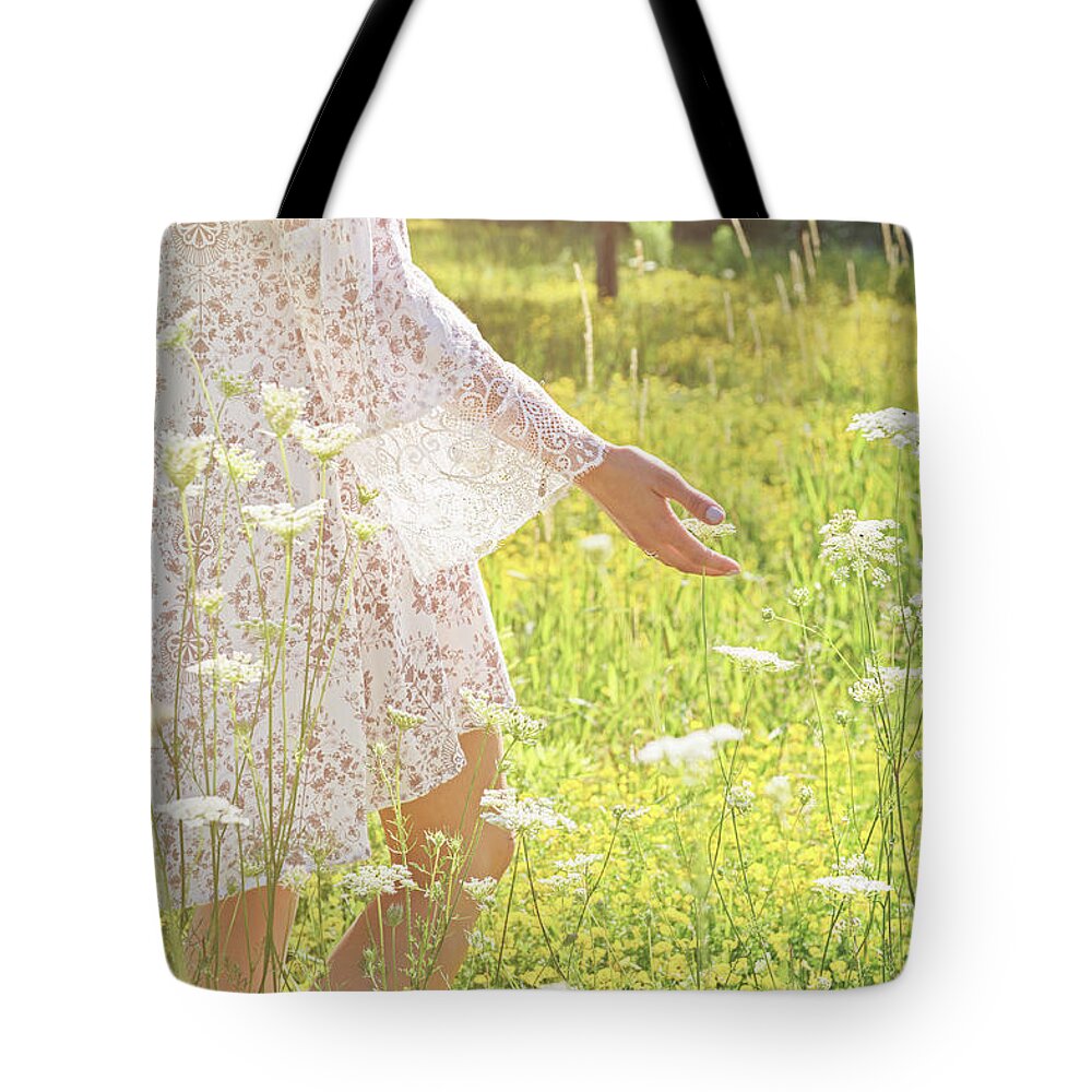 Nina Stavlund Tote Bag featuring the photograph Present Moment.. by Nina Stavlund