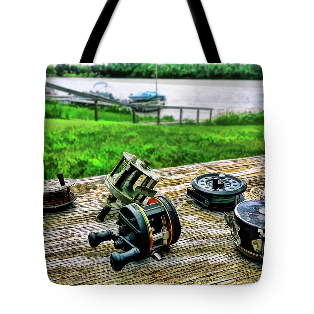 Pretty Fishy Tote Bag featuring the photograph Pretty Fishy by Pat Cook