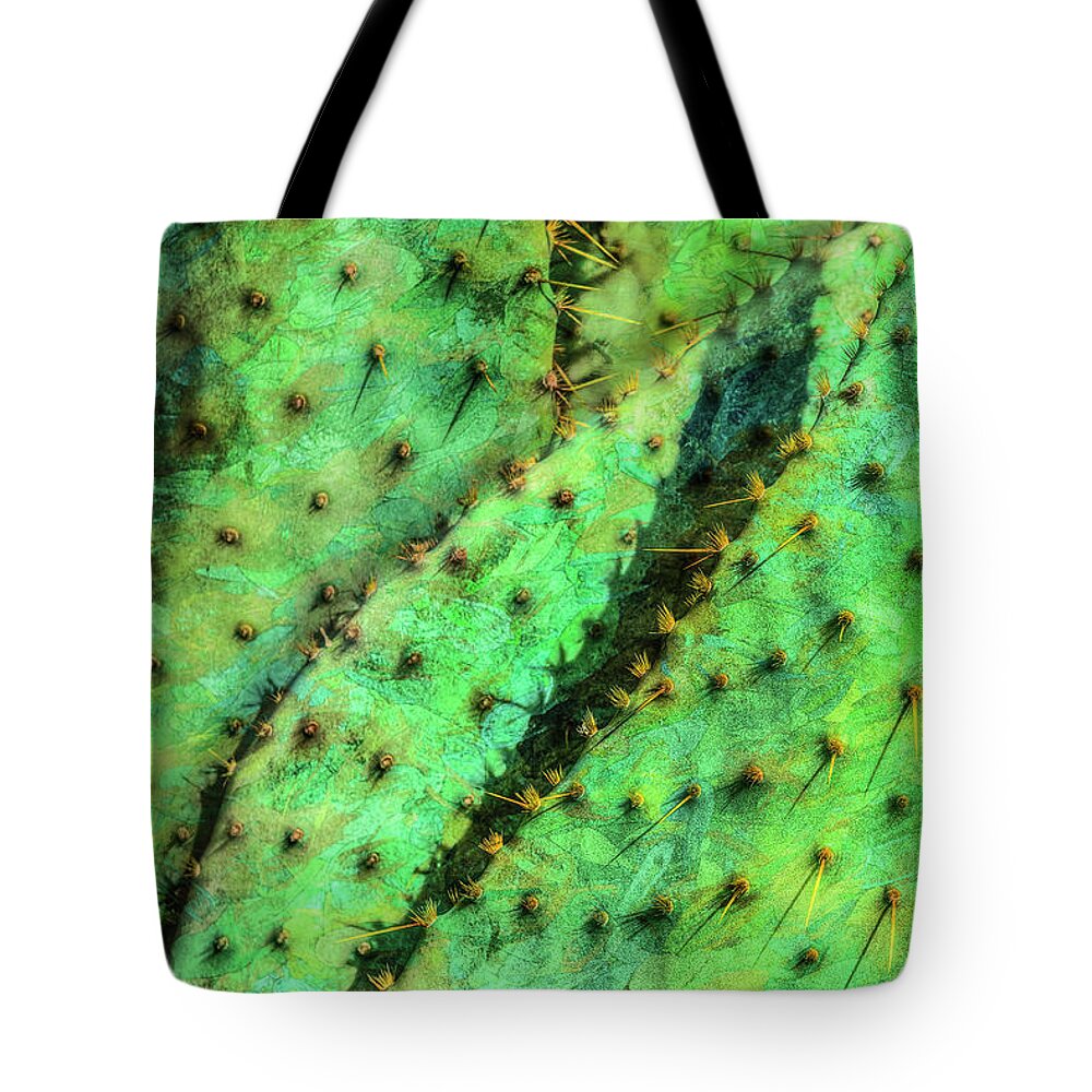 Prickly Pear Tote Bag featuring the photograph Prickly by Paul Wear