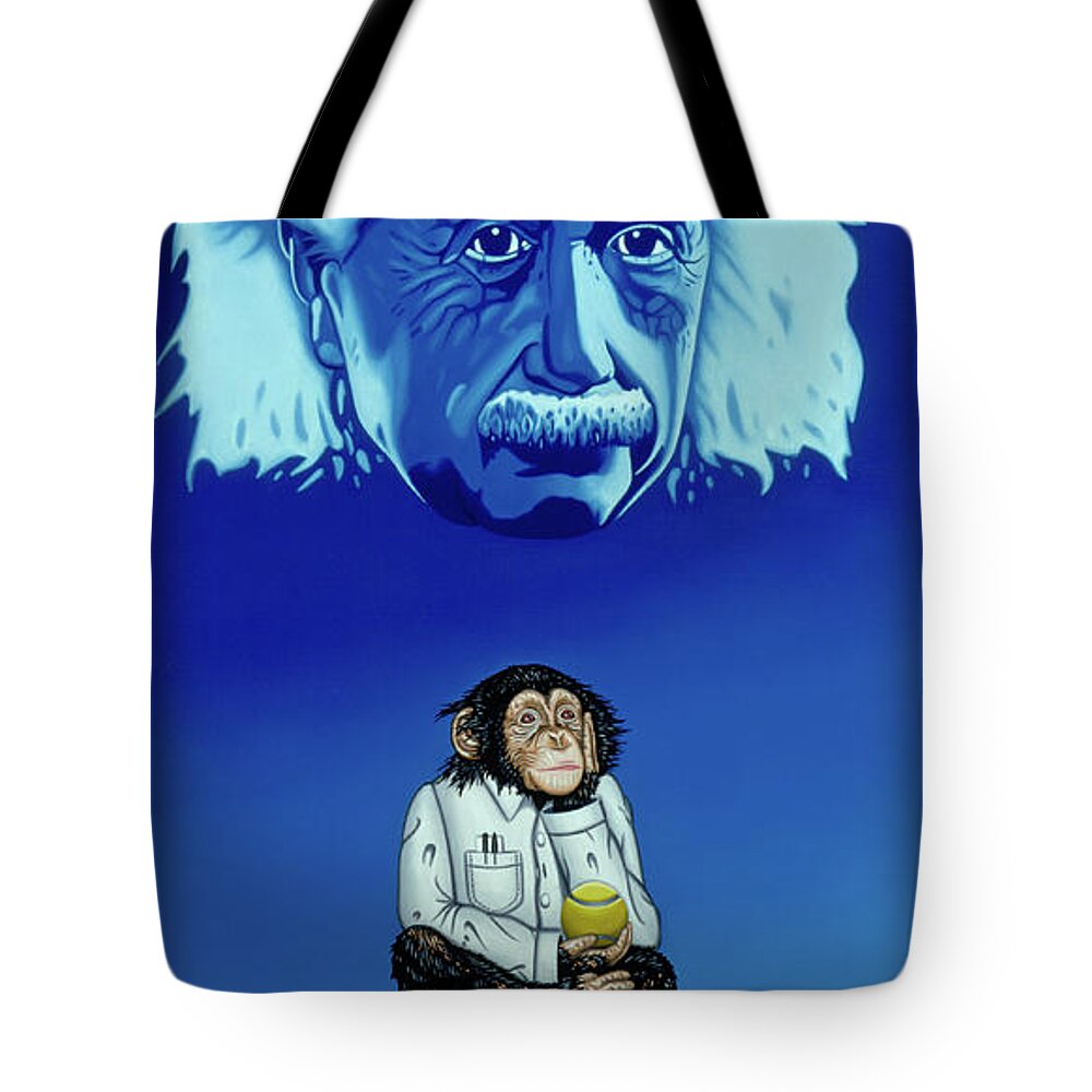 Tote Bag featuring the painting Primitive Daydream by Paxton Mobley