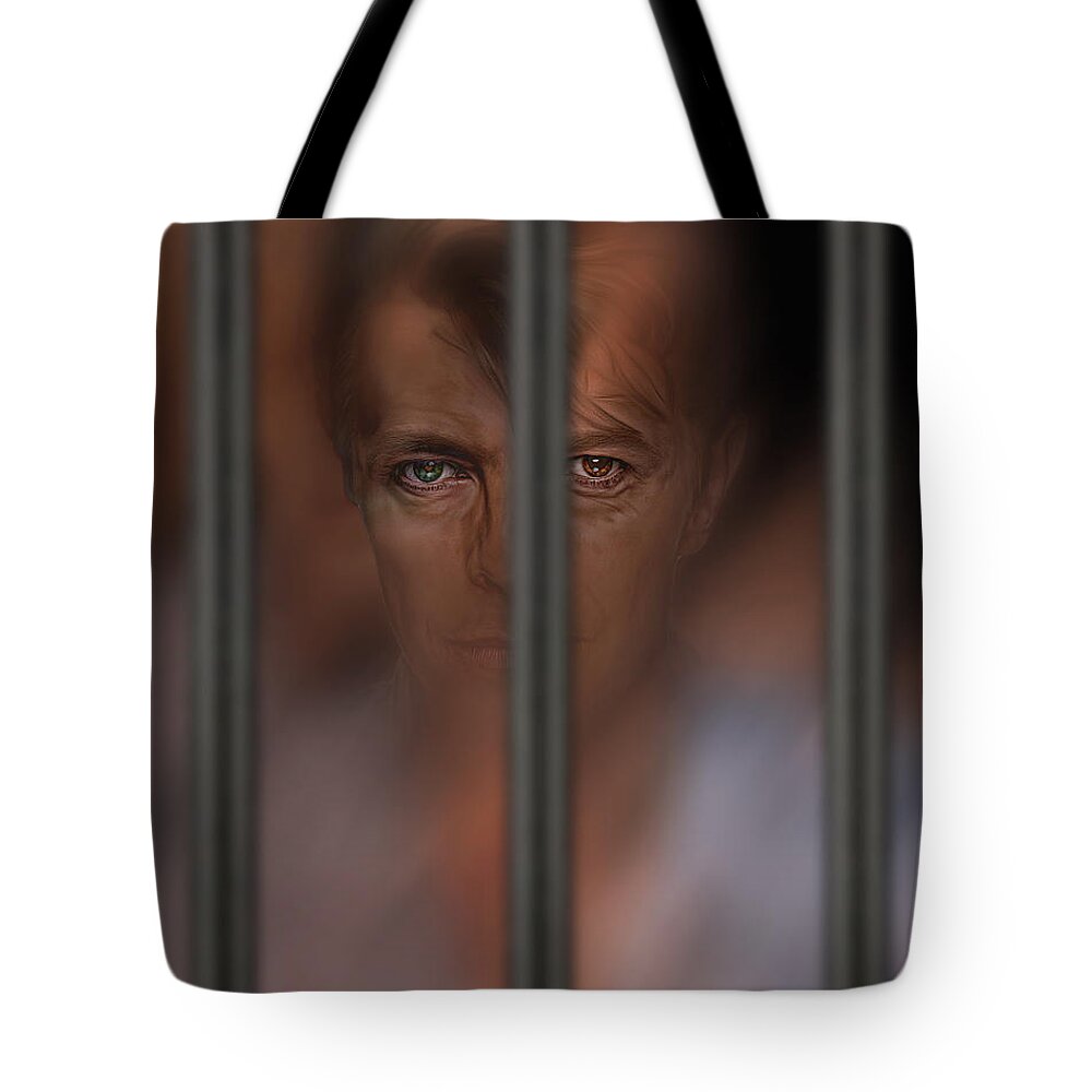 Love Tote Bag featuring the digital art Prisoner Of Love by Pedro L Gili