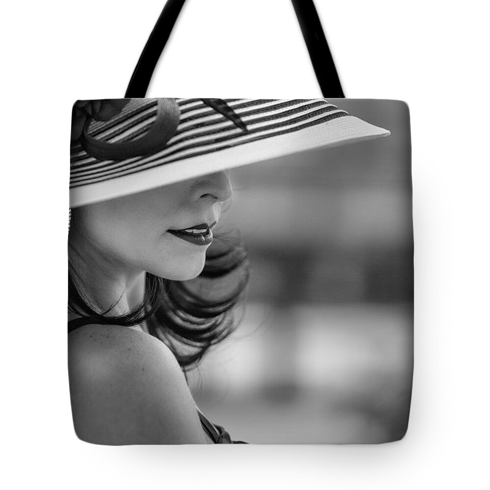 Profile Tote Bag featuring the photograph Profile by Linda Blair