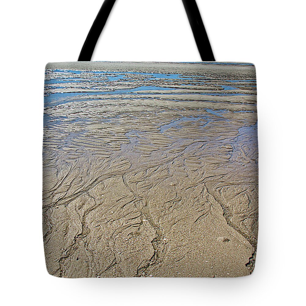 Profiles In Sand Along Sea Of Cortez South Of Puerto Penasco In Sonora Tote Bag featuring the photograph Profiles in Sand along Sea of Cortez, south of Puerto Penasco-Mexico  by Ruth Hager