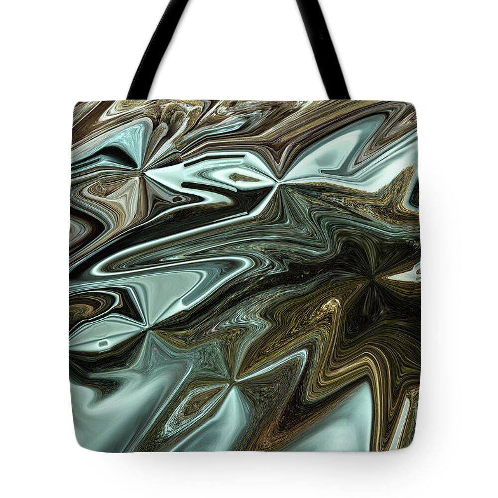 Abstract Tote Bag featuring the photograph Progressive by Mike Eingle
