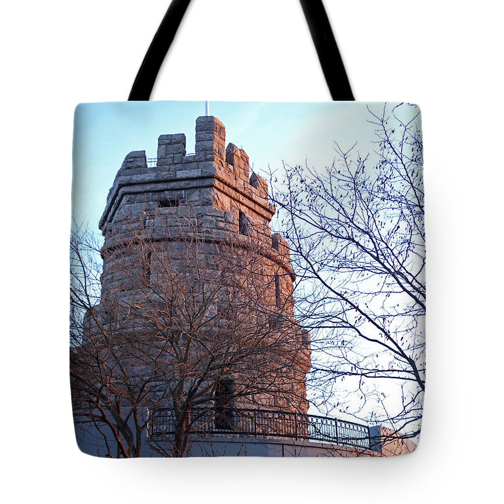 Prospect Tote Bag featuring the photograph Prospect Hill Somerville MA 2 by Toby McGuire