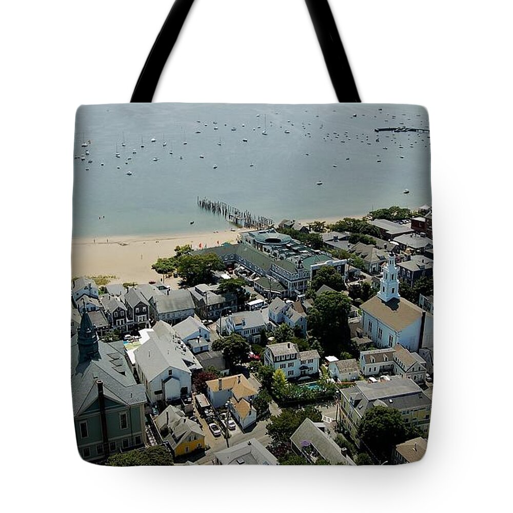 Cape Cod Tote Bag featuring the photograph Provincetown Harbor by Christopher James