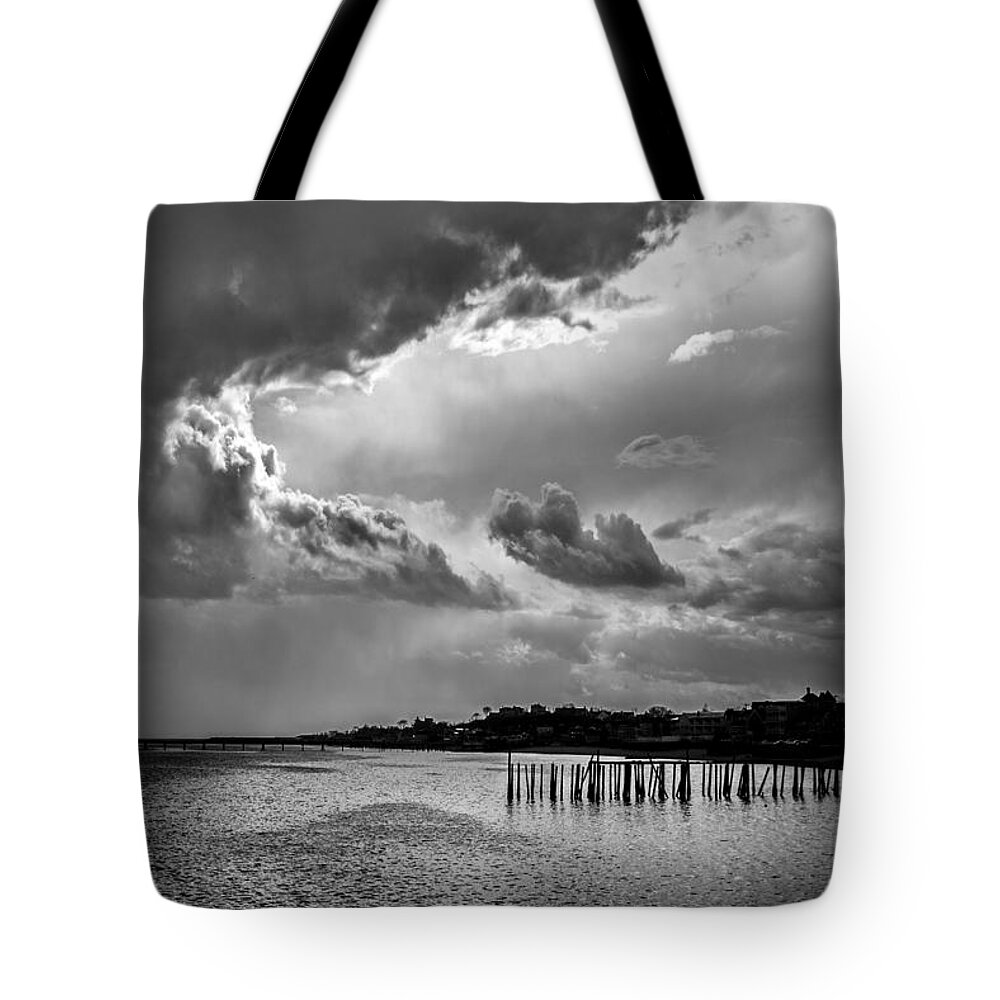 Provincetown Tote Bag featuring the photograph Provincetown Storm by Charles Harden
