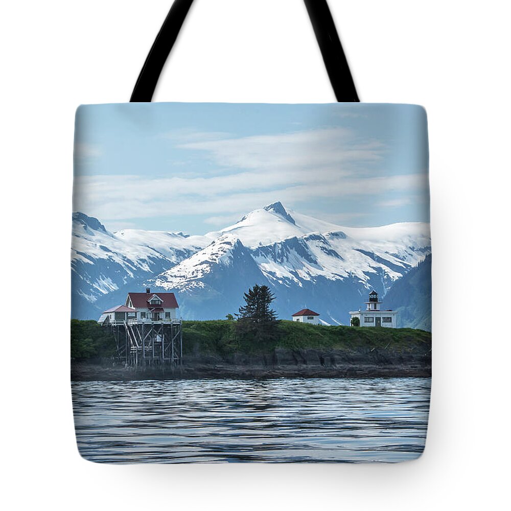 Alaska Tote Bag featuring the photograph Pt. Retreat by David Kirby