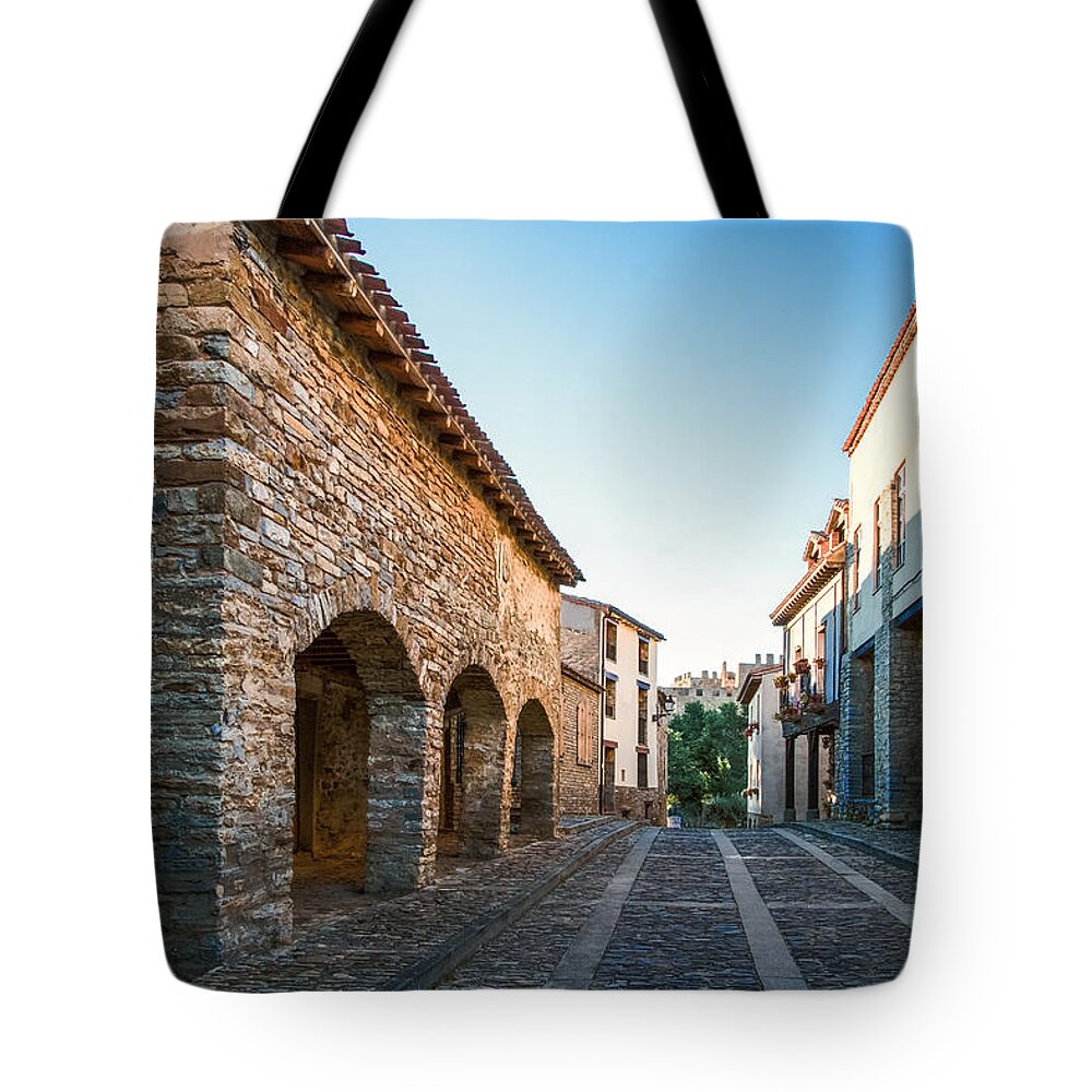  Tote Bag featuring the photograph Pueblo Yanguas, Spain by Fernanda Yanguas