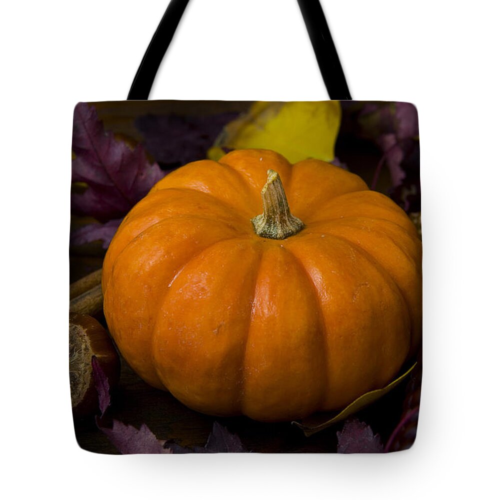 Pumpkin Tote Bag featuring the photograph Pumpkin Spice by Sue Cullumber