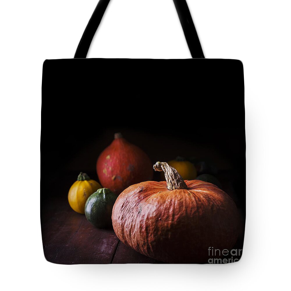 Pumpkin Tote Bag featuring the photograph Pumpkins by Jelena Jovanovic