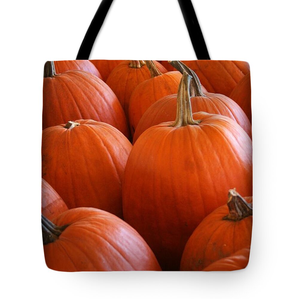 Photo For Sale Tote Bag featuring the photograph Pumpkins by Robert Wilder Jr