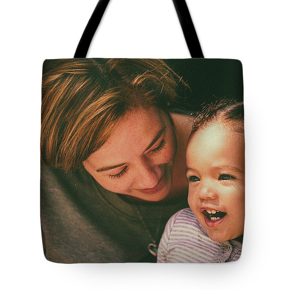 Joy Tote Bag featuring the photograph Pure Joy by Ryan Smith