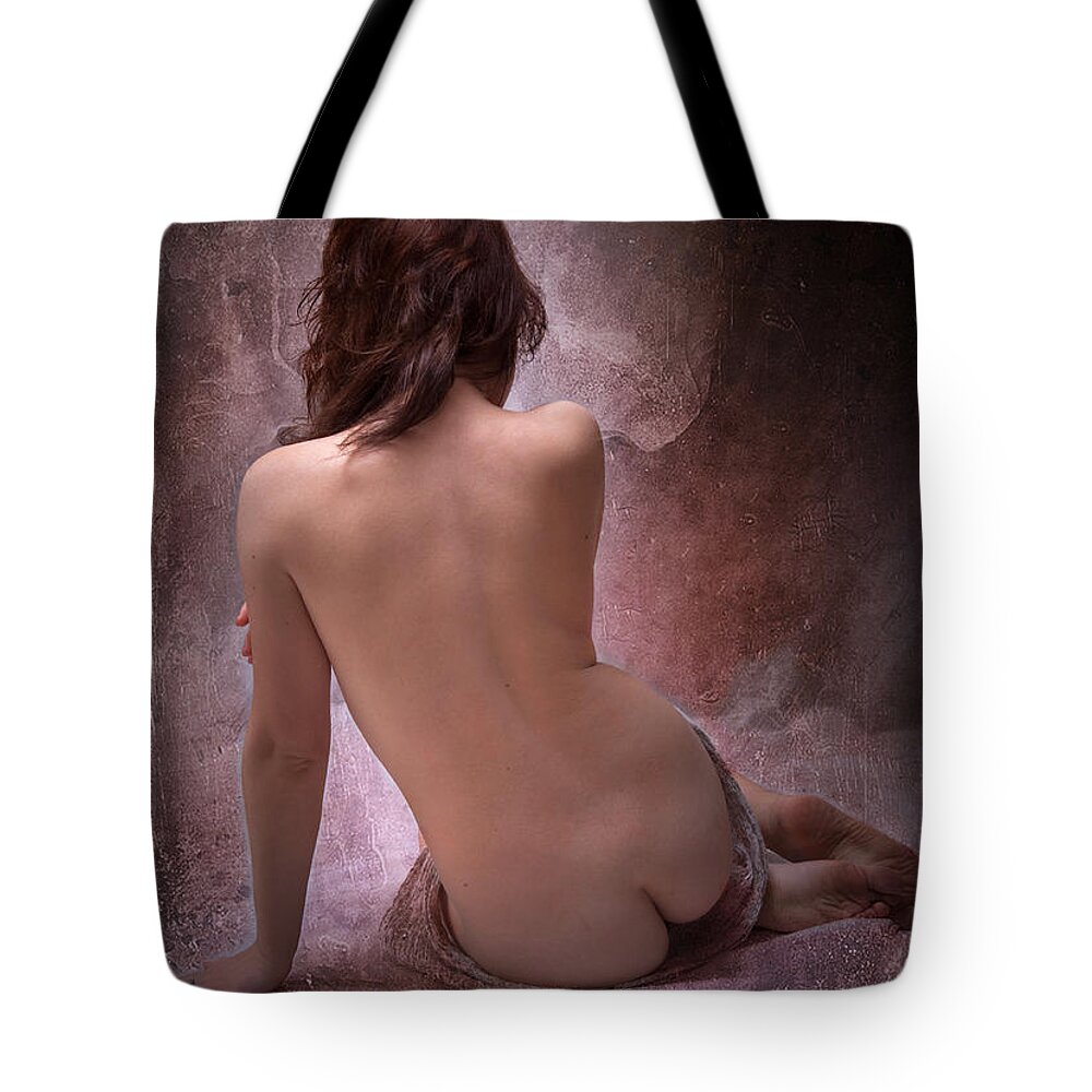 Woman Tote Bag featuring the photograph Purity by Vitaly Vachrushev