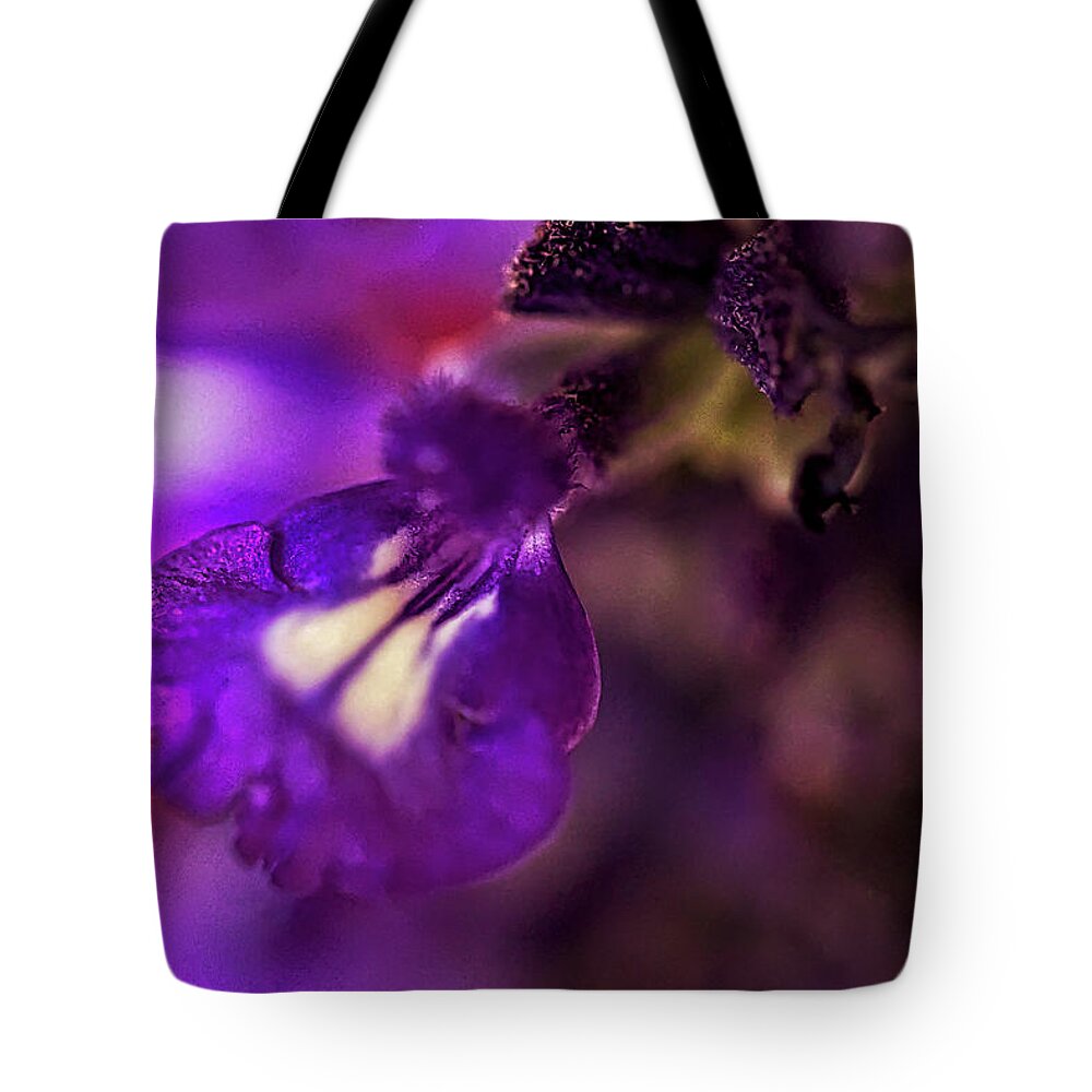 Purple Tote Bag featuring the photograph Purple Blends by Richard Gregurich