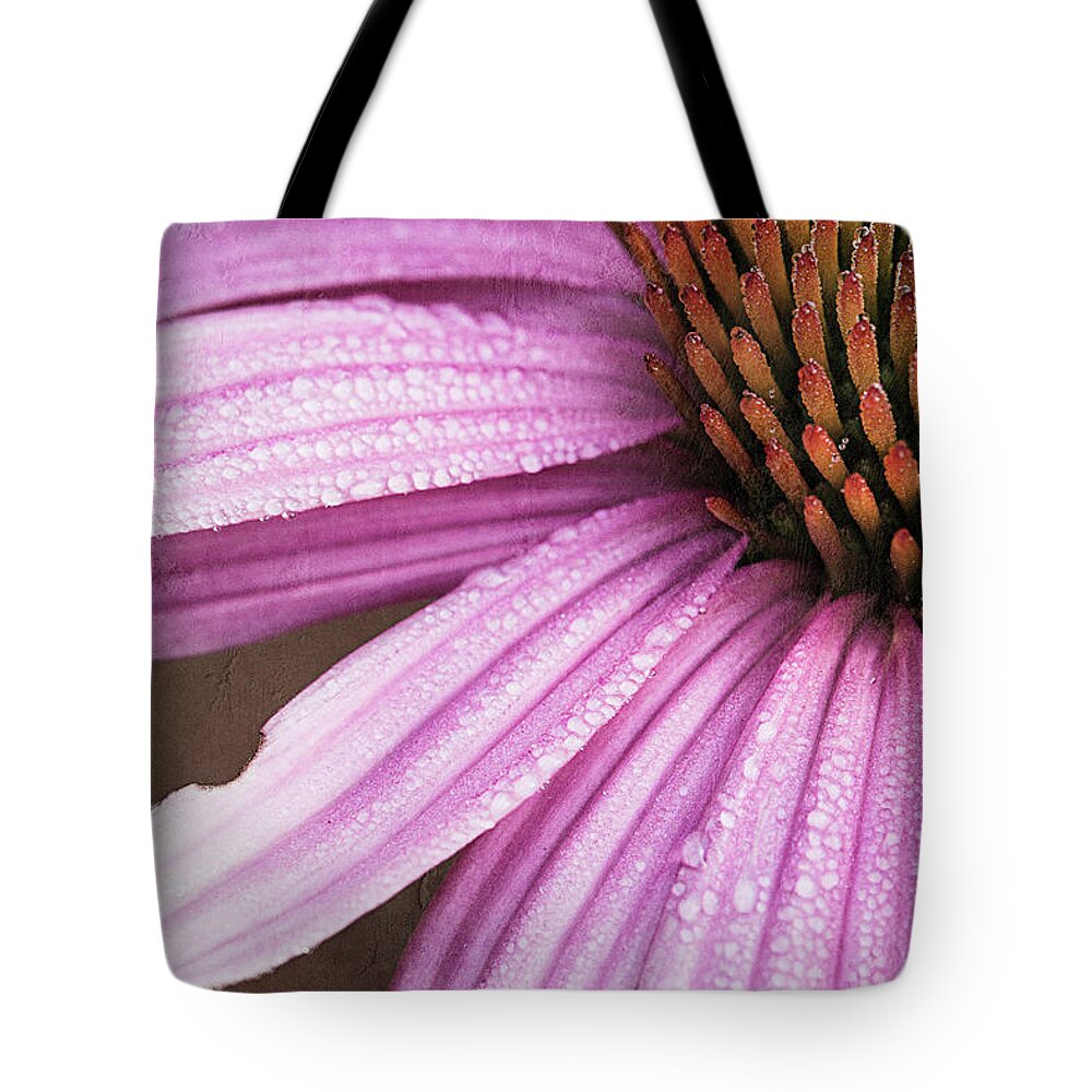 Coneflower Tote Bag featuring the photograph Purple Coneflower by Cindi Ressler