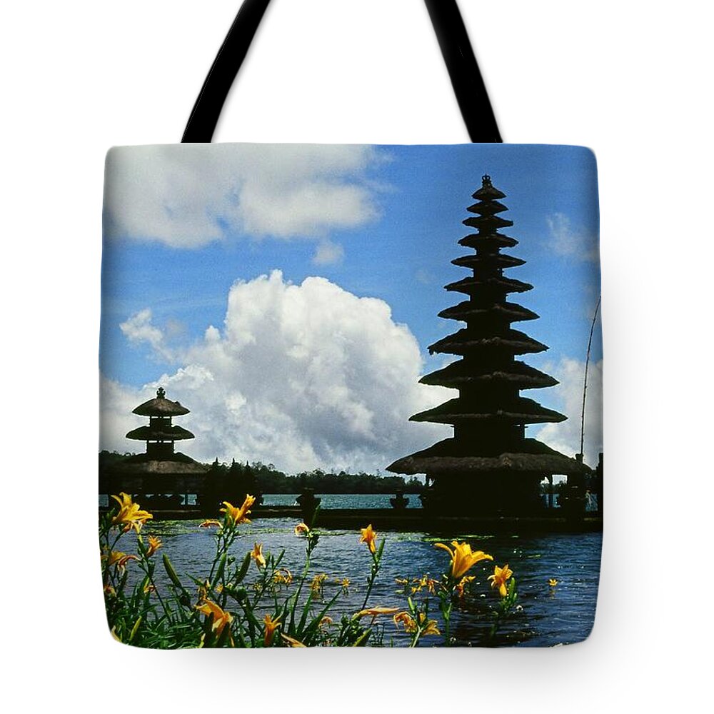 Asia Tote Bag featuring the photograph Puru Ulun Danau by Juergen Weiss