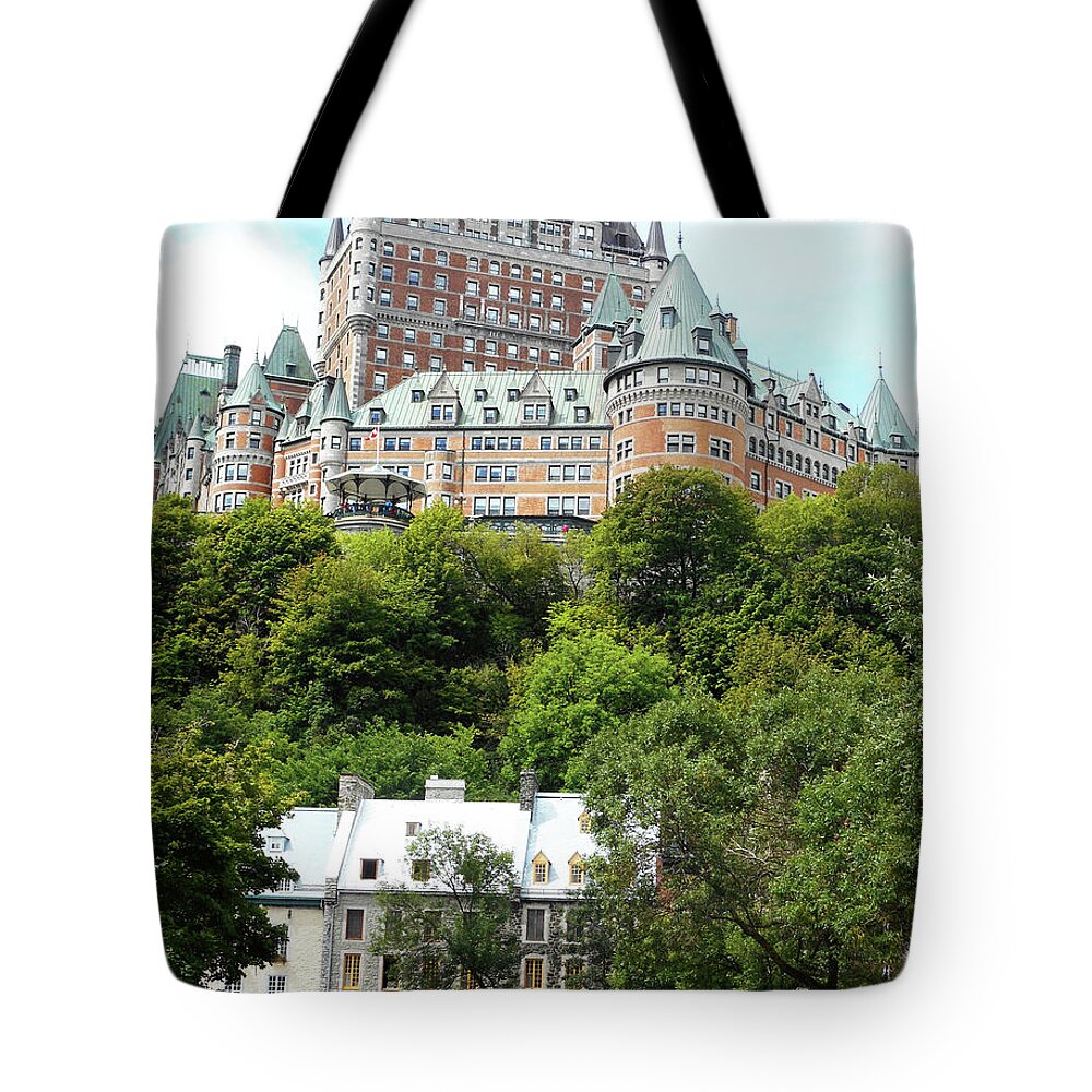 Quebec City Tote Bag featuring the photograph Quebec City 68 by Ron Kandt