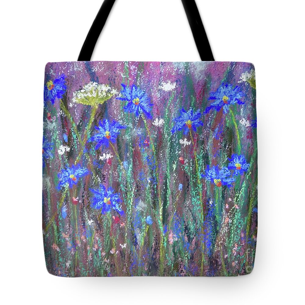  Tote Bag featuring the painting Queen Anne's Court by Barrie Stark