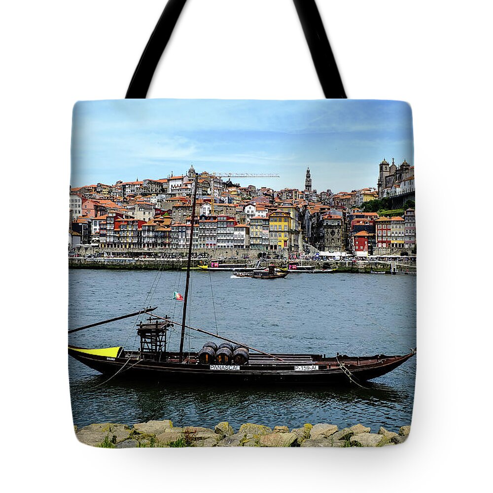 Rabelo Boat Tote Bag featuring the photograph Rabelo Boat III by Marco Oliveira