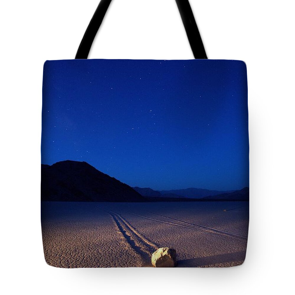 Death Valley Tote Bag featuring the photograph Racing Before Sunrise by David Andersen