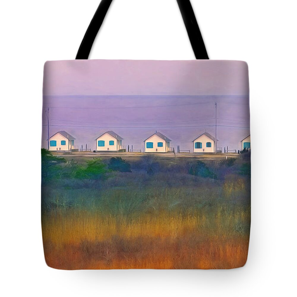 2017; Kate Hannon; Massachusetts; North Truro; Cape Cod; Cape Cod National Seashore; Provincetown; Days Cottages; Cottages; Rainbow; Lgbtq Tote Bag featuring the photograph Rainbow Days by Kate Hannon