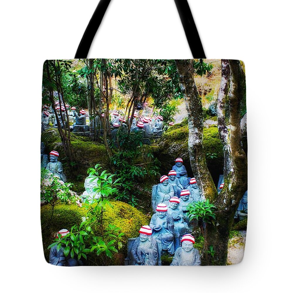Statues Tote Bag featuring the photograph Rakan by HELGE Art Gallery