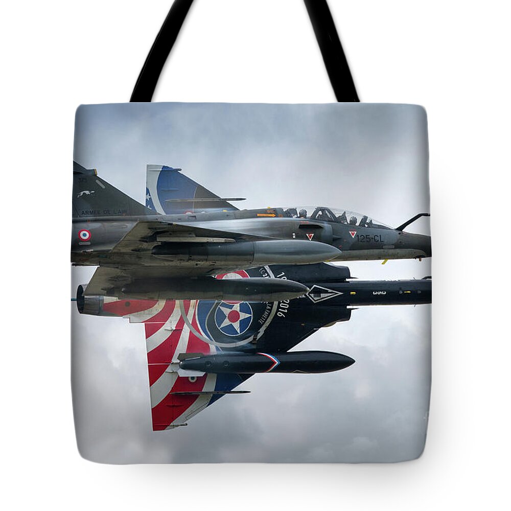 Ramex Delta Tote Bag featuring the digital art Ramex Farewell by Airpower Art