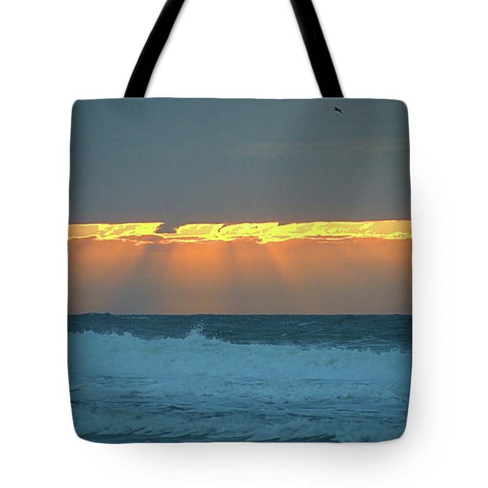 Ray Tote Bag featuring the photograph Rays I I by Newwwman