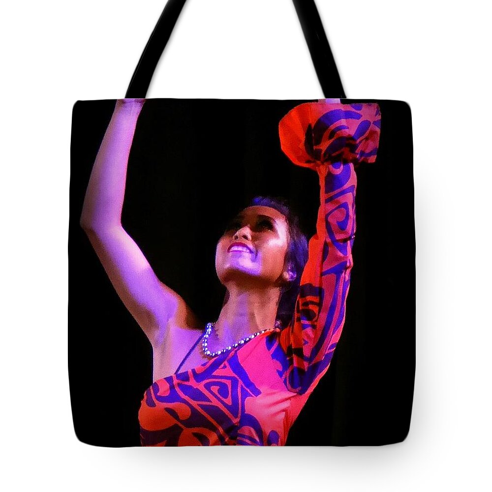 Hula Tote Bag featuring the photograph Reach to the Heavens by Lori Seaman