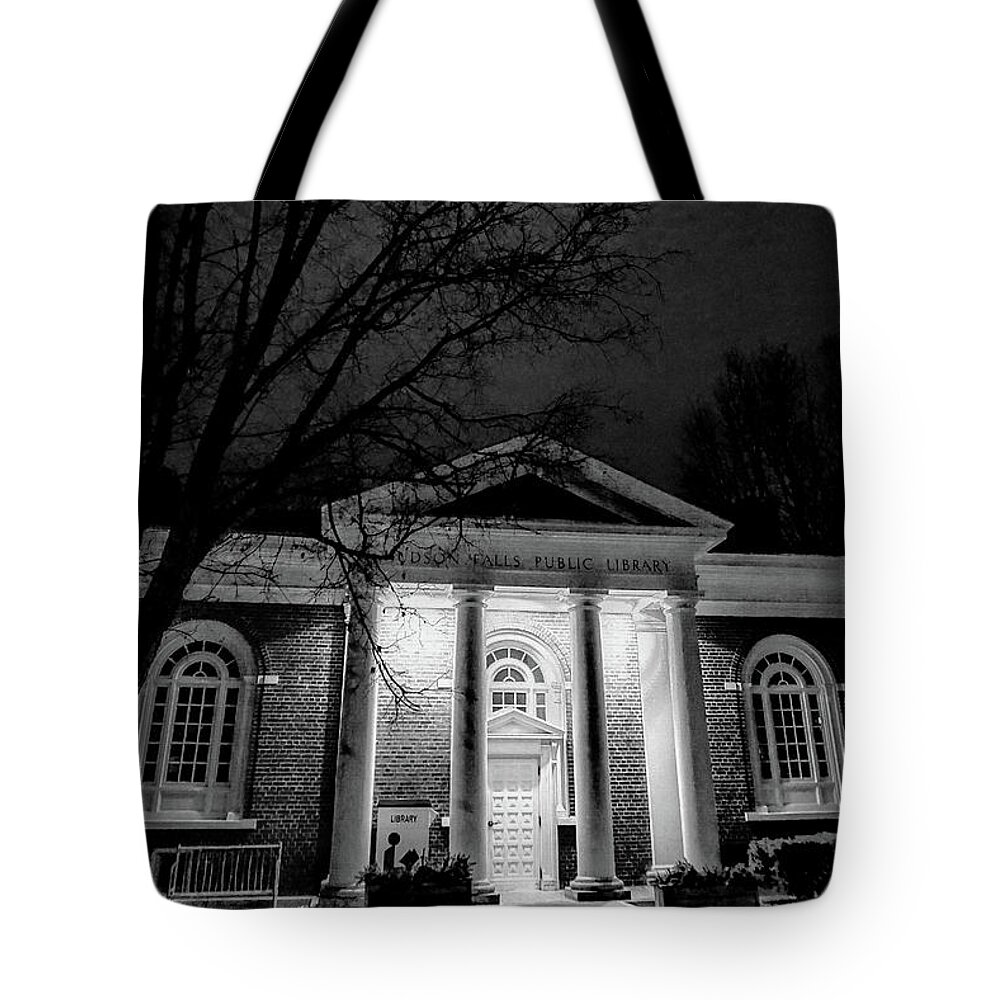  Tote Bag featuring the photograph Reading by Moonlight by Kendall McKernon