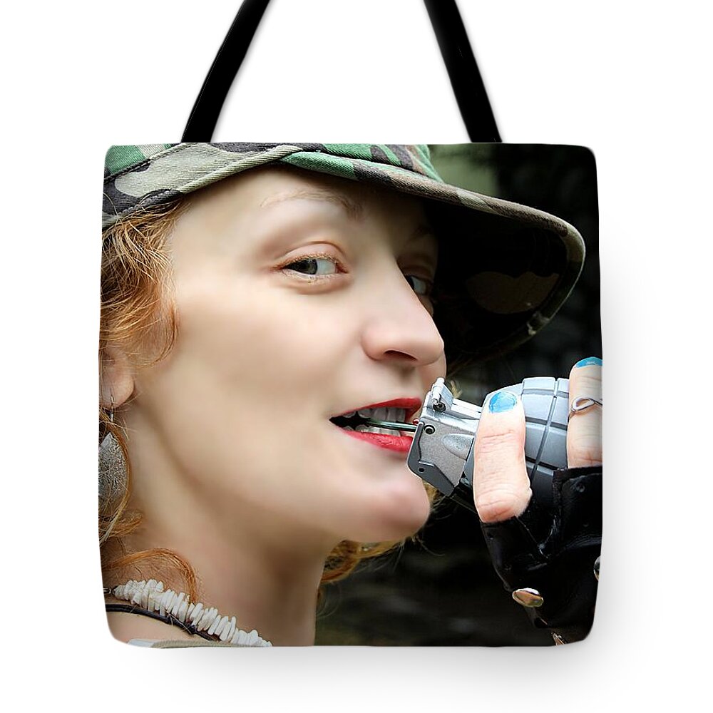 Fantasy Tote Bag featuring the photograph Ready To Play Catch by Jon Volden