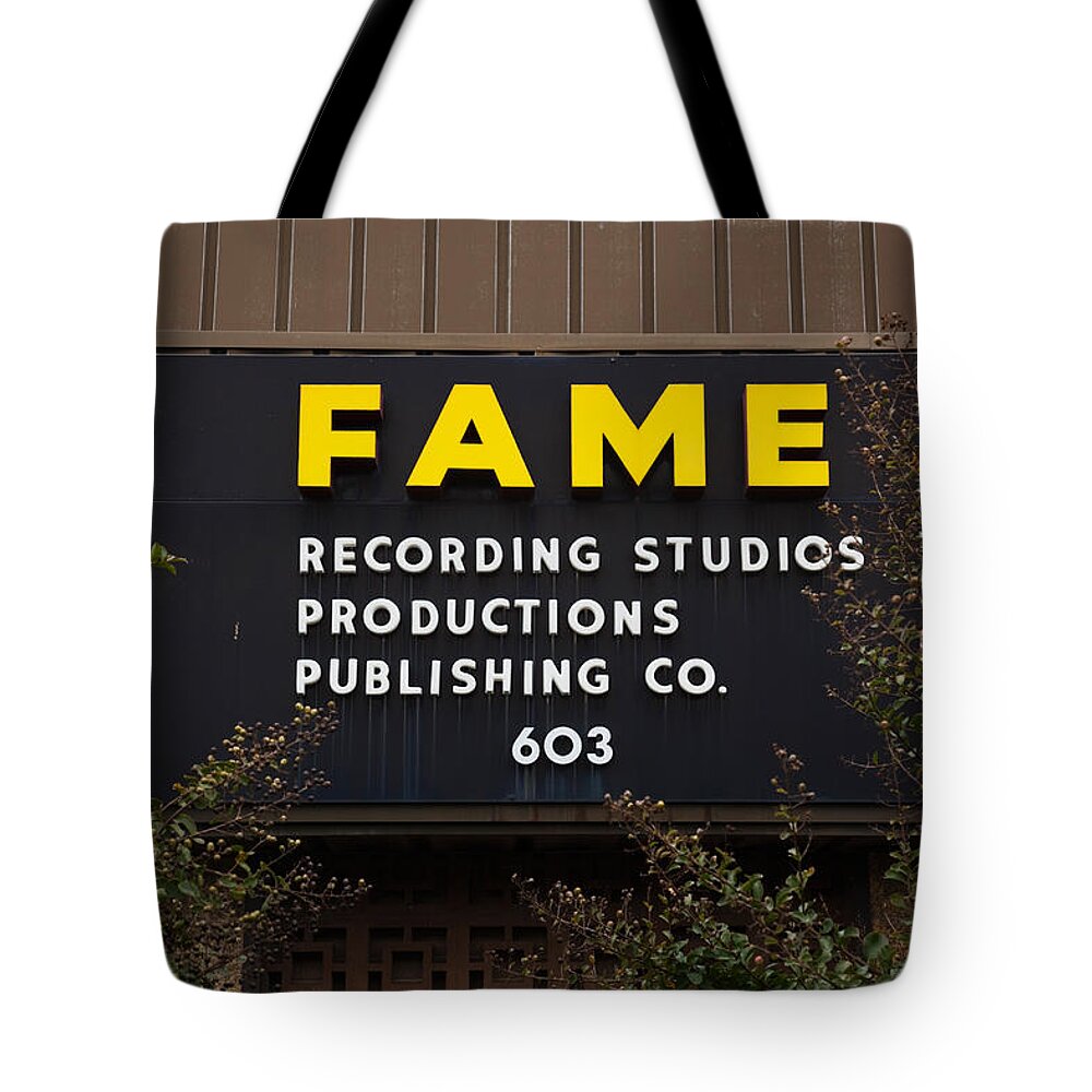 Photography Tote Bag featuring the photograph Recording Studio, Fame Recording by Panoramic Images
