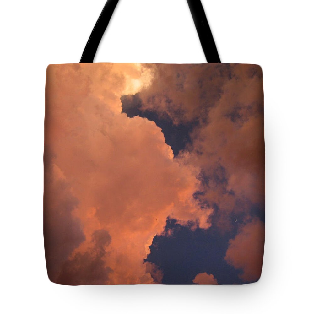 Cloud Tote Bag featuring the photograph Red Cloud II by Dylan Punke