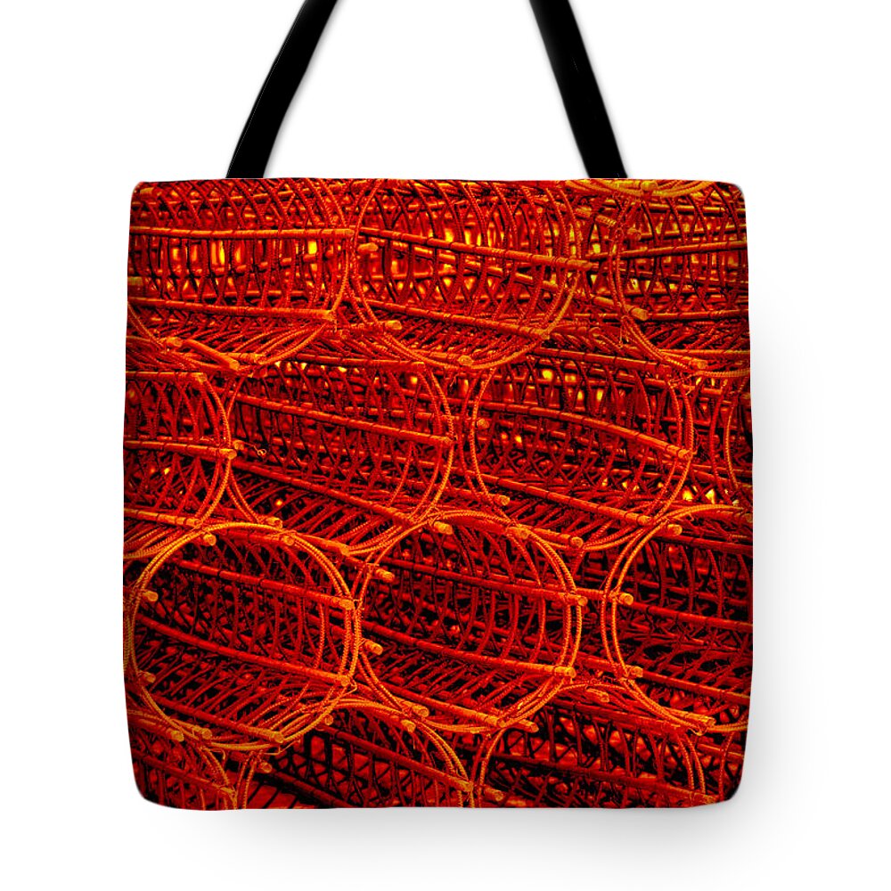 Texas Tote Bag featuring the photograph Red Hot by Erich Grant