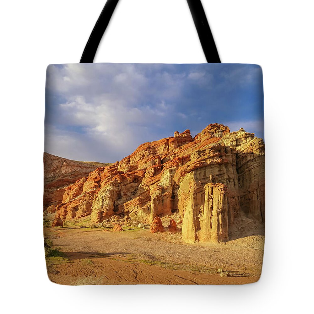 Usa Tote Bag featuring the photograph Red Rock Canyon State Park by Alberto Zanoni