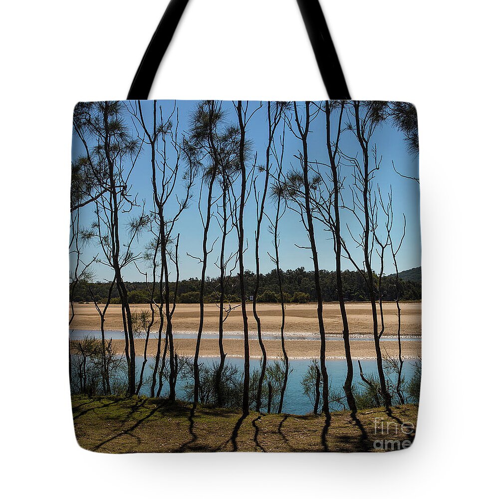 Red Rock Tote Bag featuring the photograph Red Rock she oaks by Sheila Smart Fine Art Photography