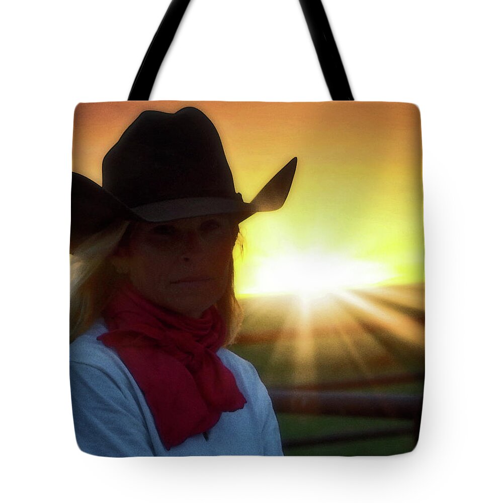 Sunset Tote Bag featuring the photograph Red Scarves and Sunsets by Amanda Smith
