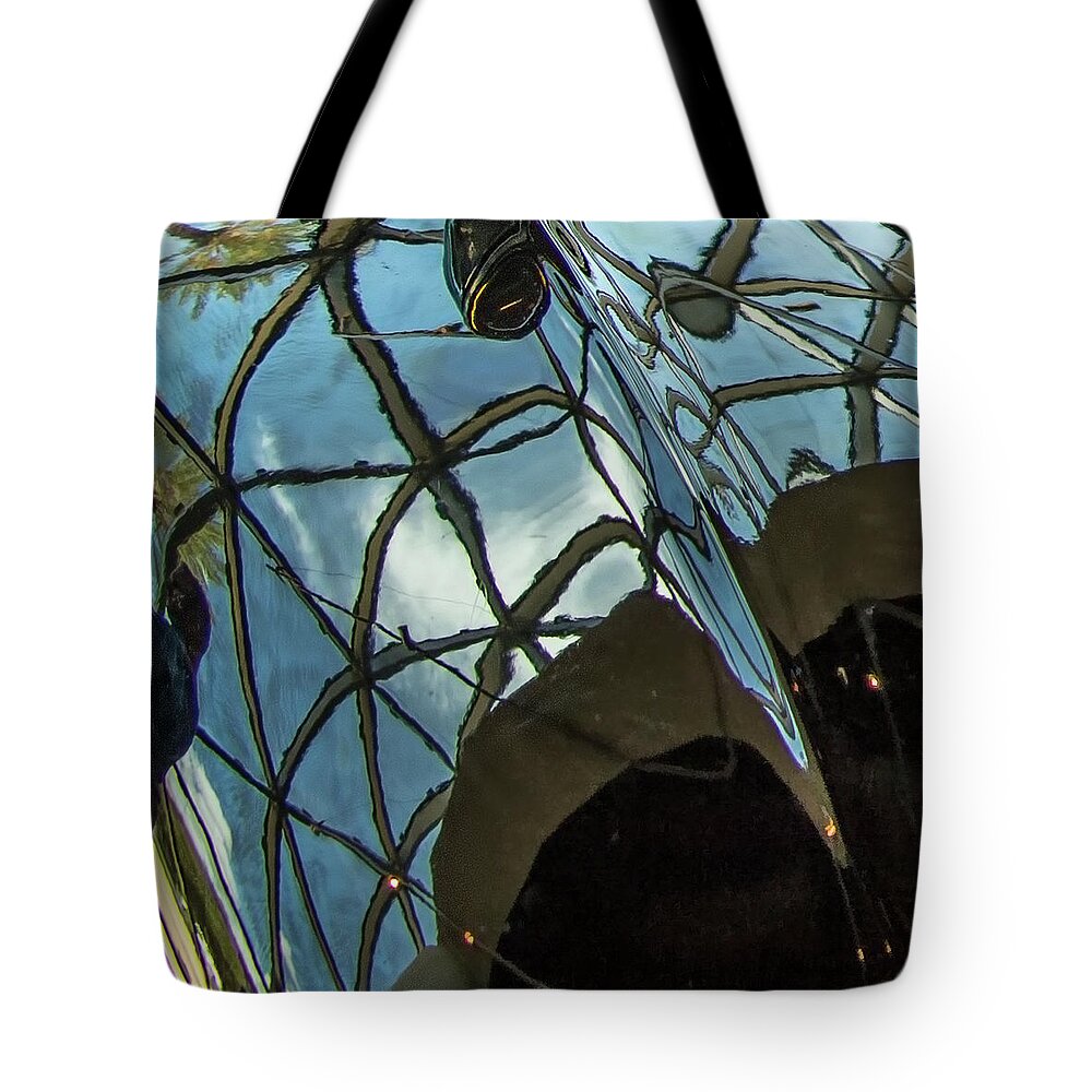 Reflection Tote Bag featuring the photograph Reflections by Richard Goldman