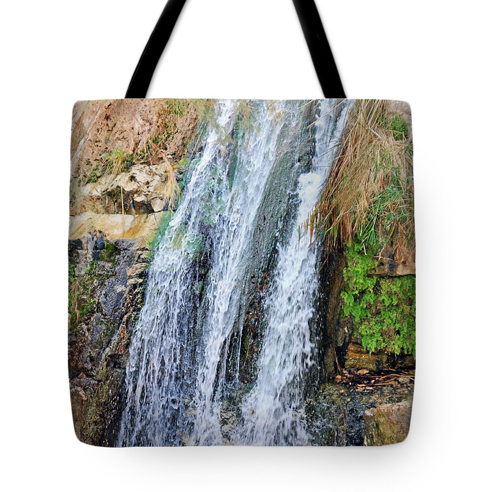 Refreshing Tote Bag featuring the photograph Refreshing Waters by Lydia Holly