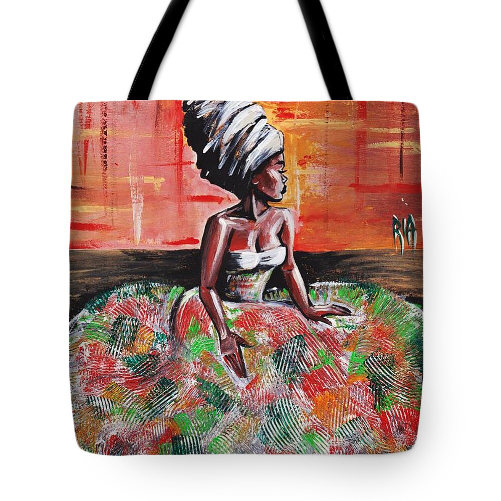 Stress Tote Bag featuring the photograph Tranquil Moments by Artist RiA