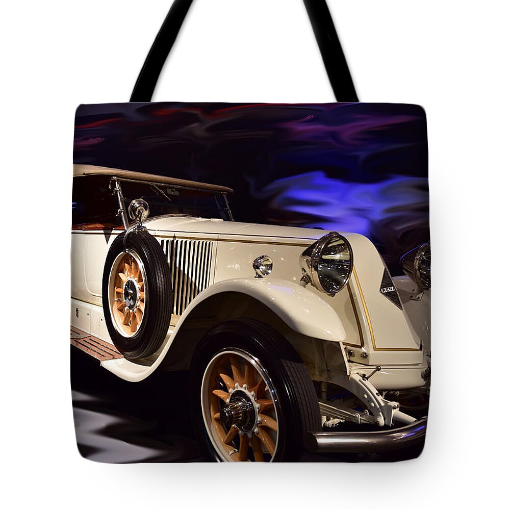 Home Tote Bag featuring the photograph Renault 40CV by Richard Gehlbach
