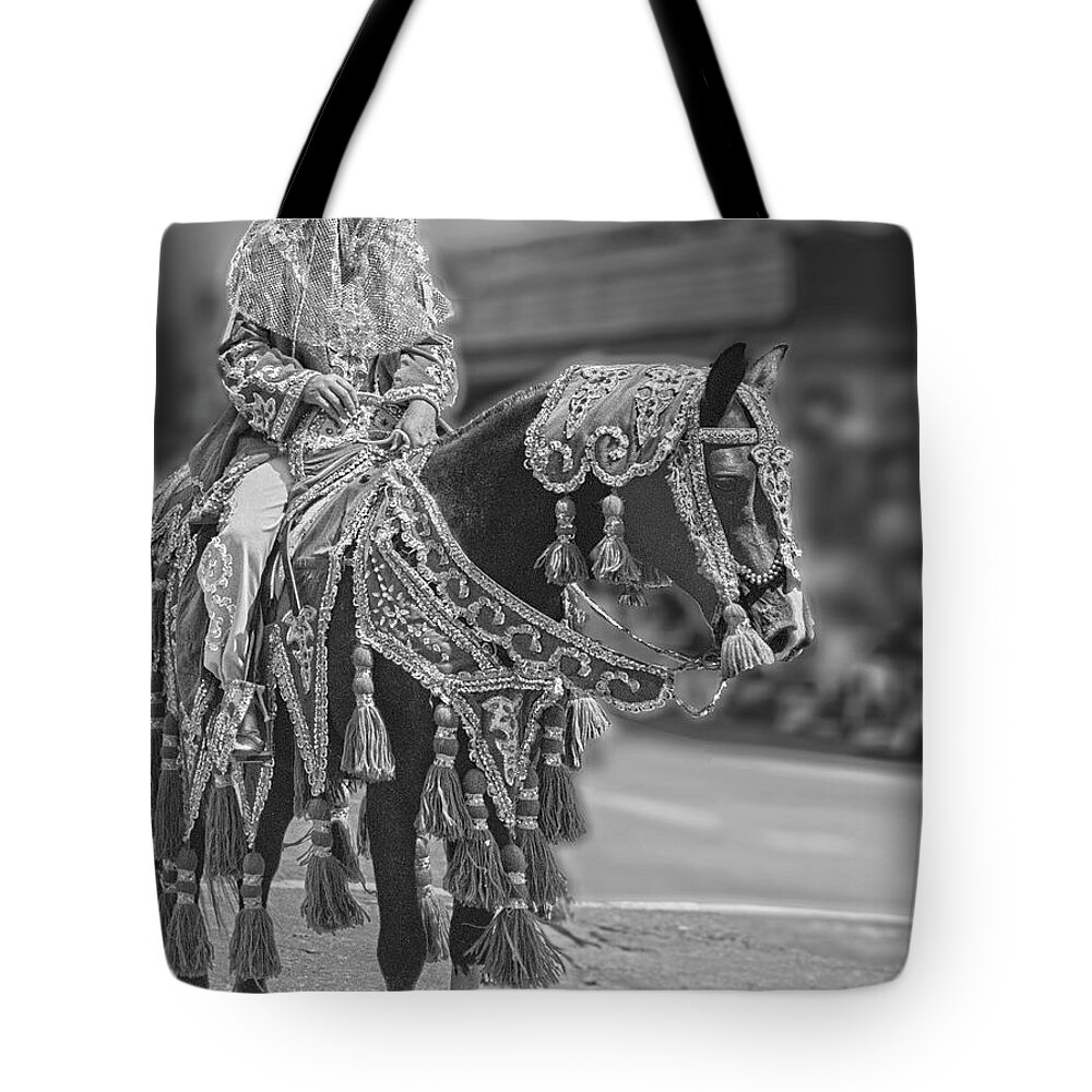 Woman Tote Bag featuring the photograph Reno Parade by Susan Crowell