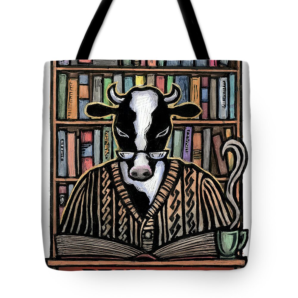 Research Tote Bag featuring the painting Research by Ricardo Levins Morales