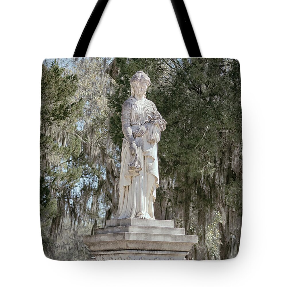 Bonaventure Tote Bag featuring the photograph Rest in Peace by Kim Hojnacki