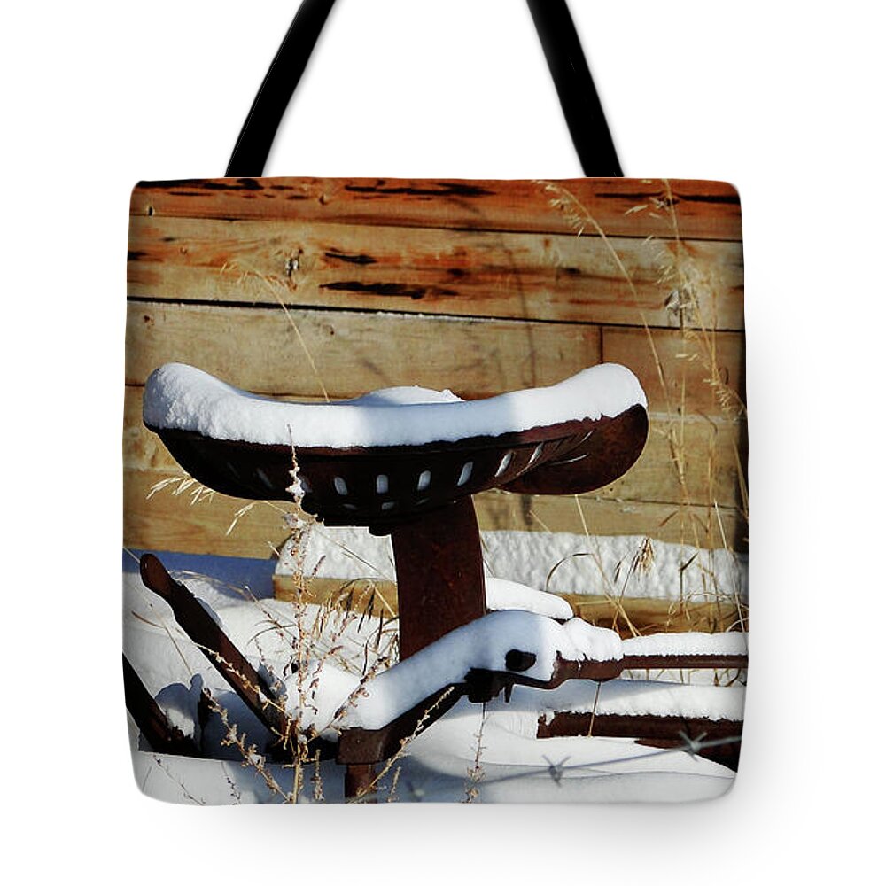 Plow Tote Bag featuring the photograph Resting Place by Blair Wainman