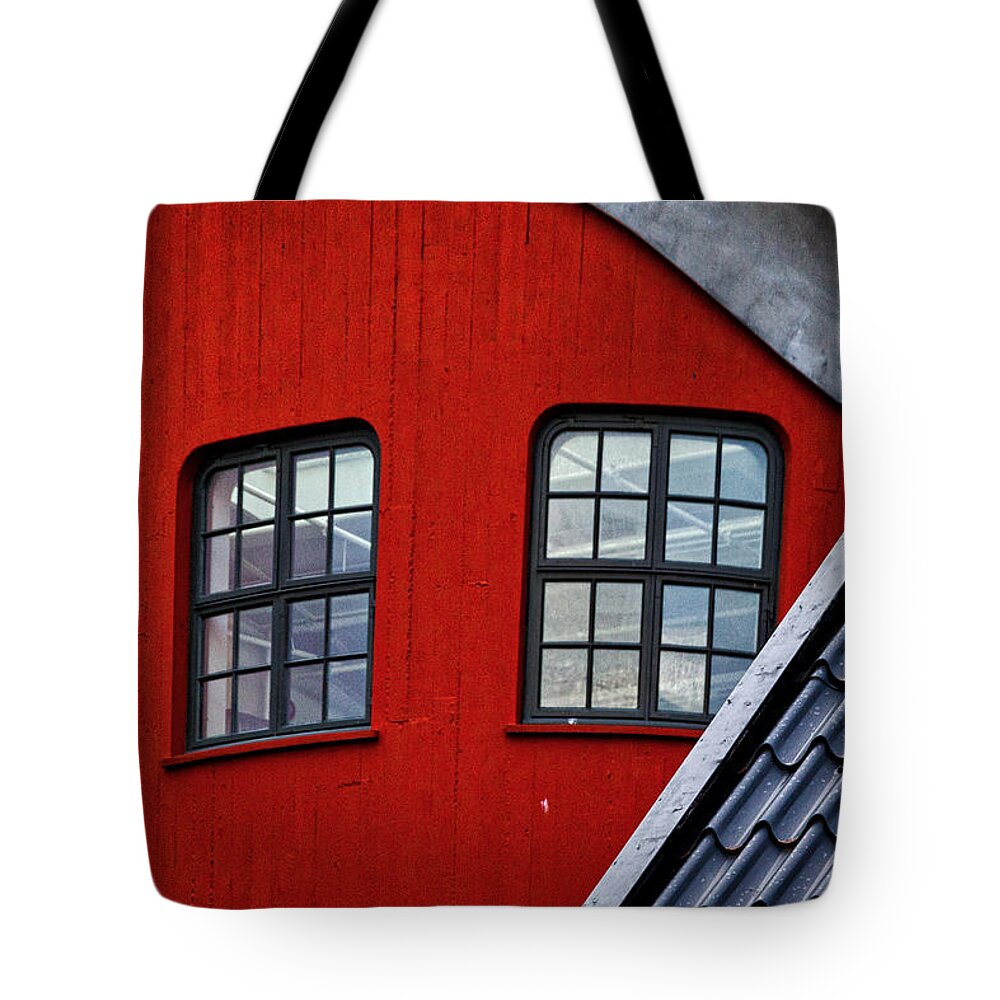 Reykjavik Tote Bag featuring the photograph Reykjavik Architecture - Iceland by Stuart Litoff