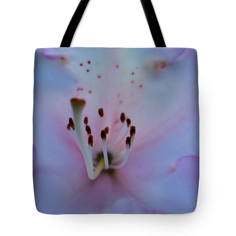 Dreamer By Design Photography Tote Bag featuring the photograph Rhododendron by Kami McKeon