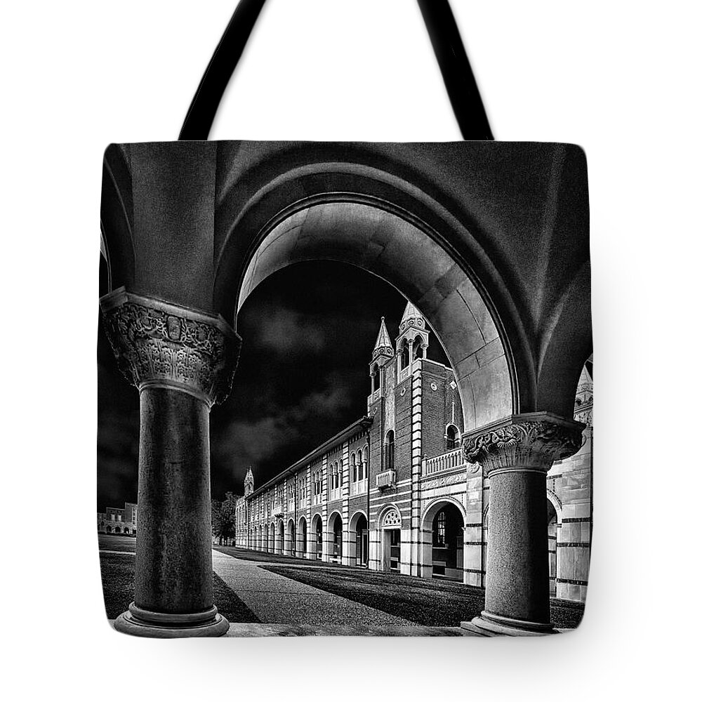 Top Artist Tote Bag featuring the photograph Rice Arches by Norman Gabitzsch