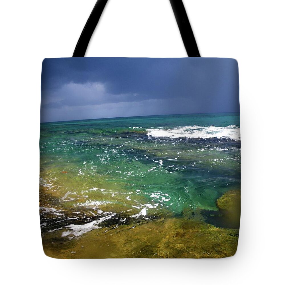  Tote Bag featuring the photograph Rincon Puerto Rico 2013 by Leizel Grant